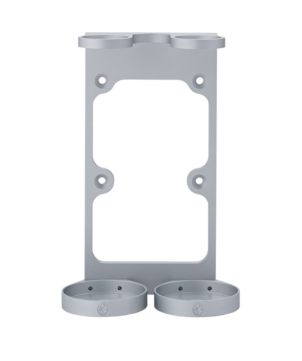 300ml Double Aluminium Wall Holder