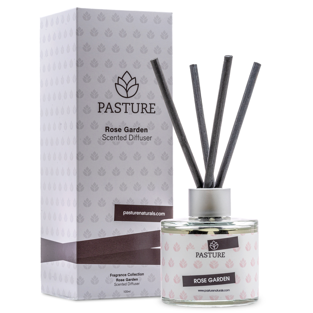Rose Garden Diffuser, 100ml – Pasture Naturals