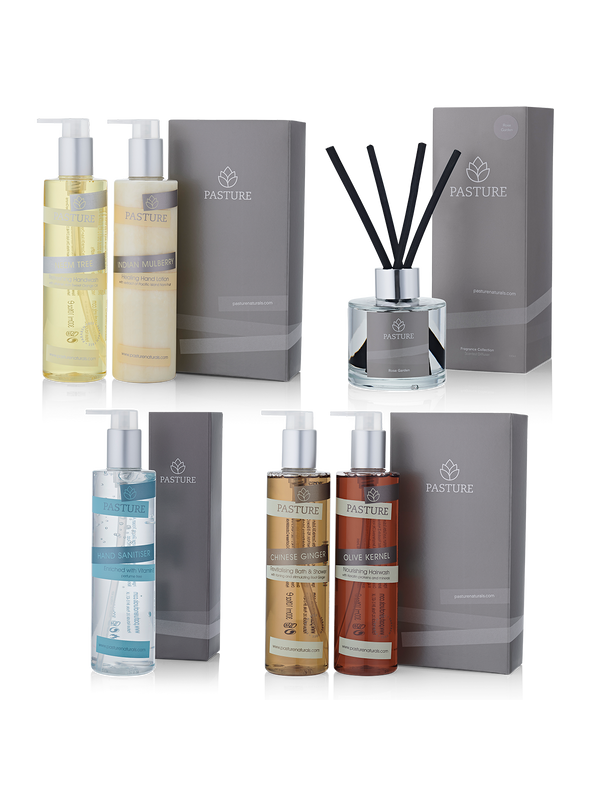 Large Bathroom Gift Pack, 5 x 300ml Bottles & Diffuser (£20 saving)